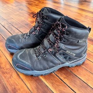 Waterproof Leather Toe Boots